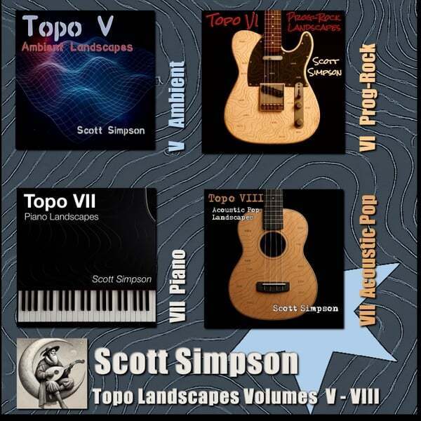 Cover art for Topo Landscapes Volumes V - VIII